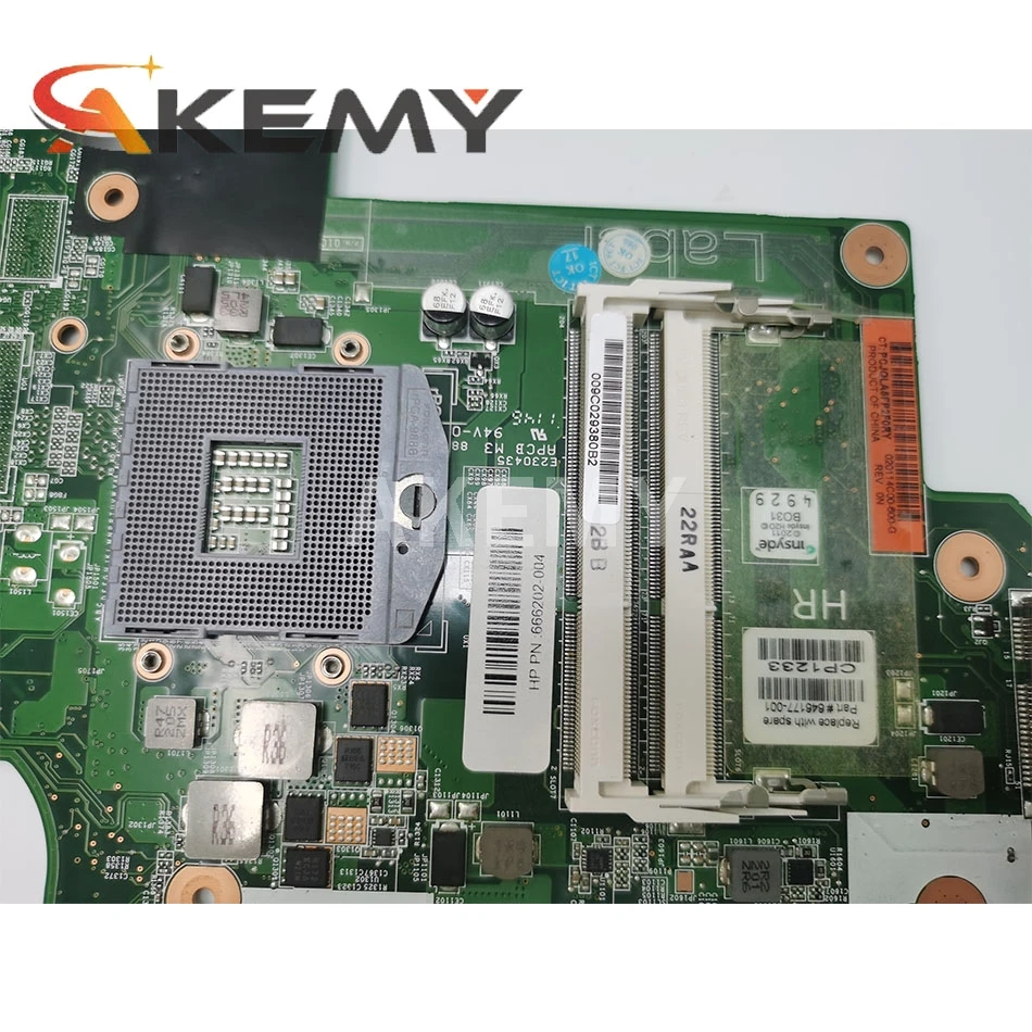 646177-001 CQ43 motherboard HM65 For HP CQ57 430 431 435 630 635 Laptop Motherboard | Компьютеры и офис
