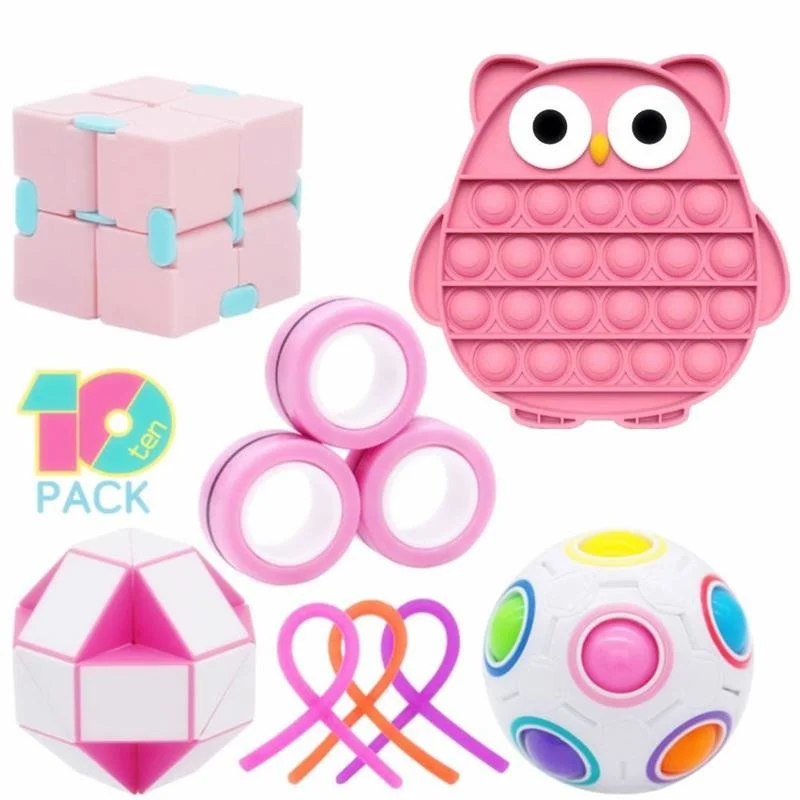 Set Anti Stress Fidget Toys Stretchy Strings Push Gift Pack Adults Children Sensory Antistress Relief Figet Toys
Set Anti Stress Fidget Toys Stretchy Strings Push Gift Pack Adults Children Sensory Antistress Relief Figet Toys