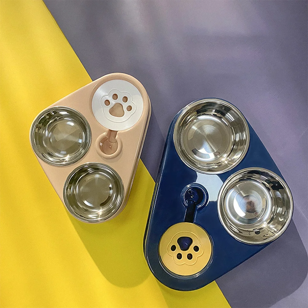 Dog Water Bottle Feeder Bowl 500ML Cat Automatic Drinking Cat Food Bowl Pet Stainless Steel Double 3 Bowls Pet Waterer Feeder
Dog Water Bottle Feeder Bowl 500ML Cat Automatic Drinking Cat Food Bowl Pet Stainless Steel Double 3 Bowls Pet Waterer Feeder