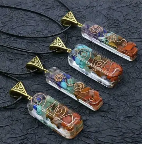 Chakra Pendulum Healing Stone Pendant For Necklaces Bracelets Colorful Spiritual Crystal Stones Fashion Healing Jewelry Gifts
Chakra Pendulum Healing Stone Pendant For Necklaces Bracelets Colorful Spiritual Crystal Stones Fashion Healing Jewelry Gifts