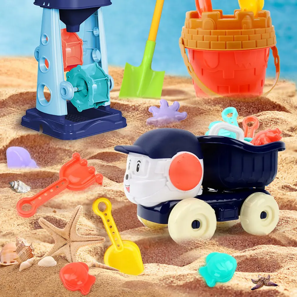 5pcs Sand And Water Beach Toy Set Parent-child Interactive Educational Beach Water Fun Games Package Optional Color Random
5pcs Sand And Water Beach Toy Set Parent-child Interactive Educational Beach Water Fun Games Package Optional Color Random