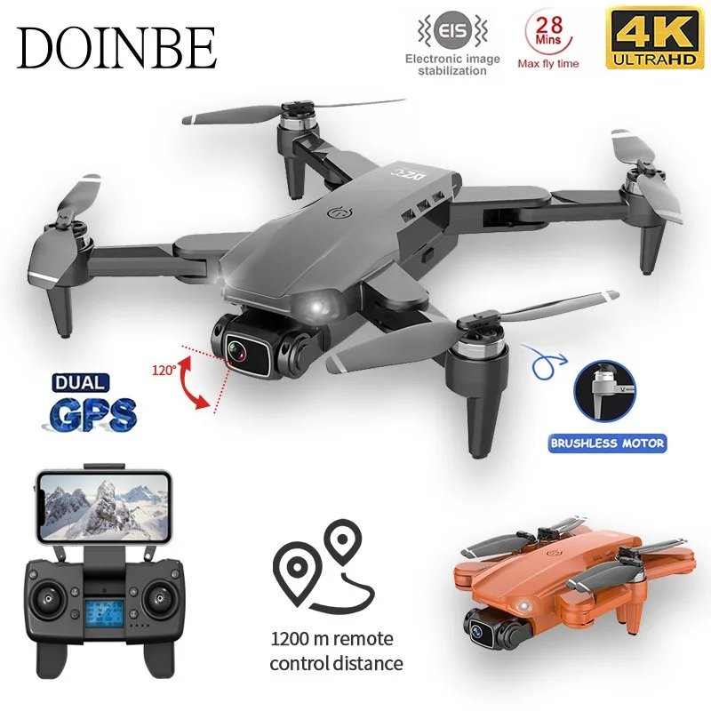 L900 PRO GPS Drone 4K Dual HD Camera Professional Aerial Photography Brushless Motor Foldable Quadcopter RC Distance 1200M
L900 PRO GPS Drone 4K Dual HD Camera Professional Aerial Photography Brushless Motor Foldable Quadcopter RC Distance 1200M