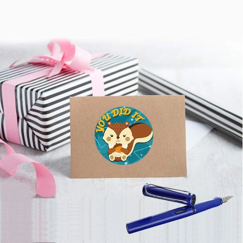 500Pcs/Roll Cartoon Animal School Teacher Reward Stickers Motivate Students Sticker for Scrapbooking Cards Craft Decoration Gift
500Pcs/Roll Cartoon Animal School Teacher Reward Stickers Motivate Students Sticker for Scrapbooking Cards Craft Decoration Gift