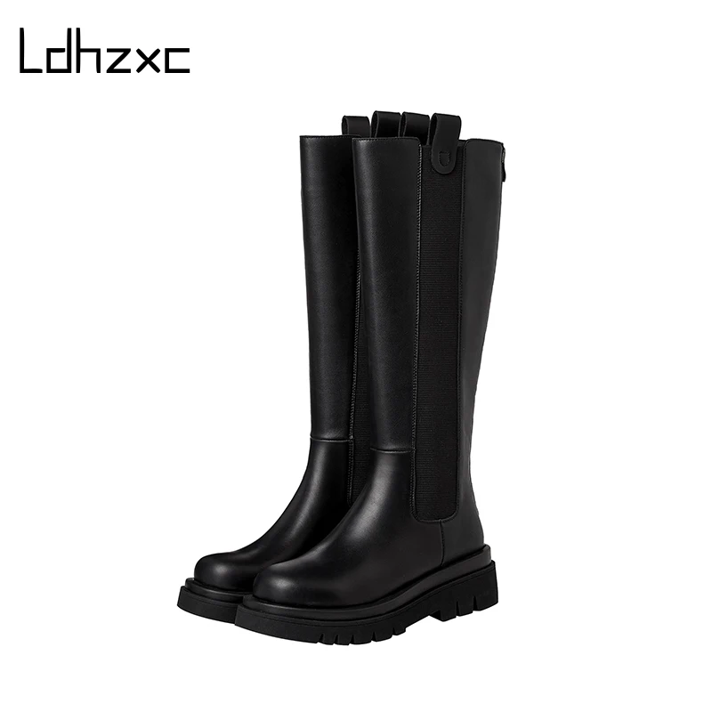 LDHZXC Platform Women Knee High Boots Party Casual Shoes Woman Genuine Leather Chunky Heels Long Boots Warm Boots
LDHZXC Platform Women Knee High Boots Party Casual Shoes Woman Genuine Leather Chunky Heels Long Boots Warm Boots