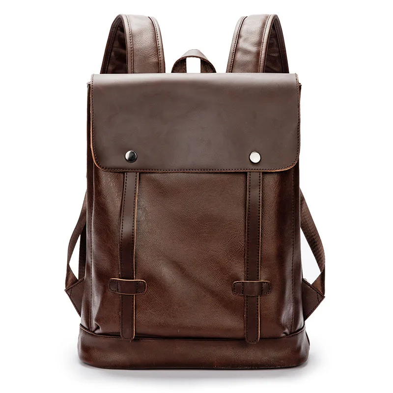 Backpack PU Leather Anti Theft Waterproof Vintage Laptop Travel Bags College Student Schoolbag Bookbag Casual New 2021
Backpack PU Leather Anti Theft Waterproof Vintage Laptop Travel Bags College Student Schoolbag Bookbag Casual New 2021