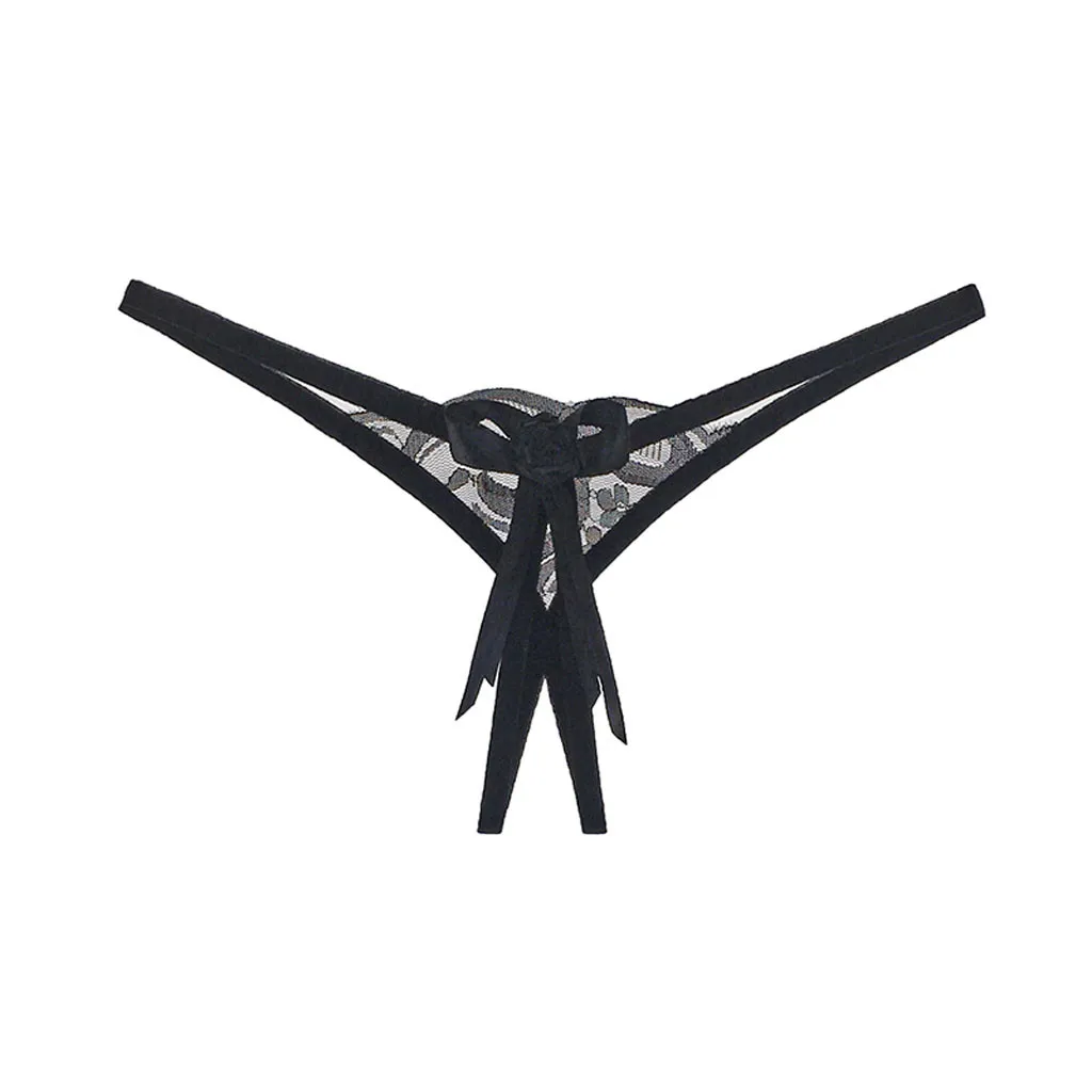Women Sexy Panties Low-waist See Through Lace Bowknot Sexy Underwear Lady Girl Erotic Lingerie Solid Thong G-String Brief T-back
Women Sexy Panties Low-waist See Through Lace Bowknot Sexy Underwear Lady Girl Erotic Lingerie Solid Thong G-String Brief T-back