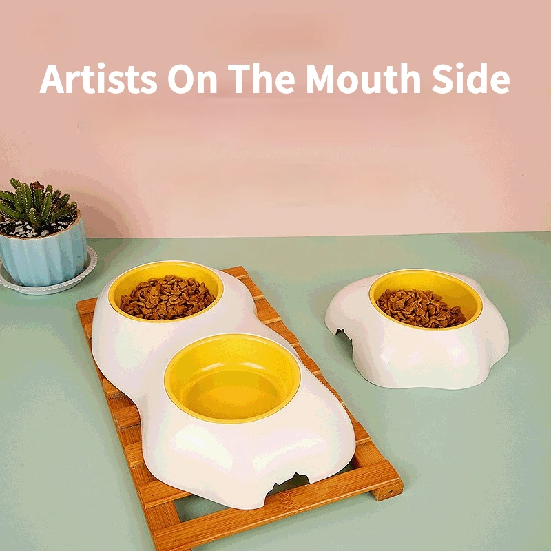 Pet Supplies Dog Food Bowl Original Yellow Double Bowl Single Bowl Cat Bowl Dog Bowl Cat Food Container Dog Accessories 
Pet Supplies Dog Food Bowl Original Yellow Double Bowl Single Bowl Cat Bowl Dog Bowl Cat Food Container Dog Accessories