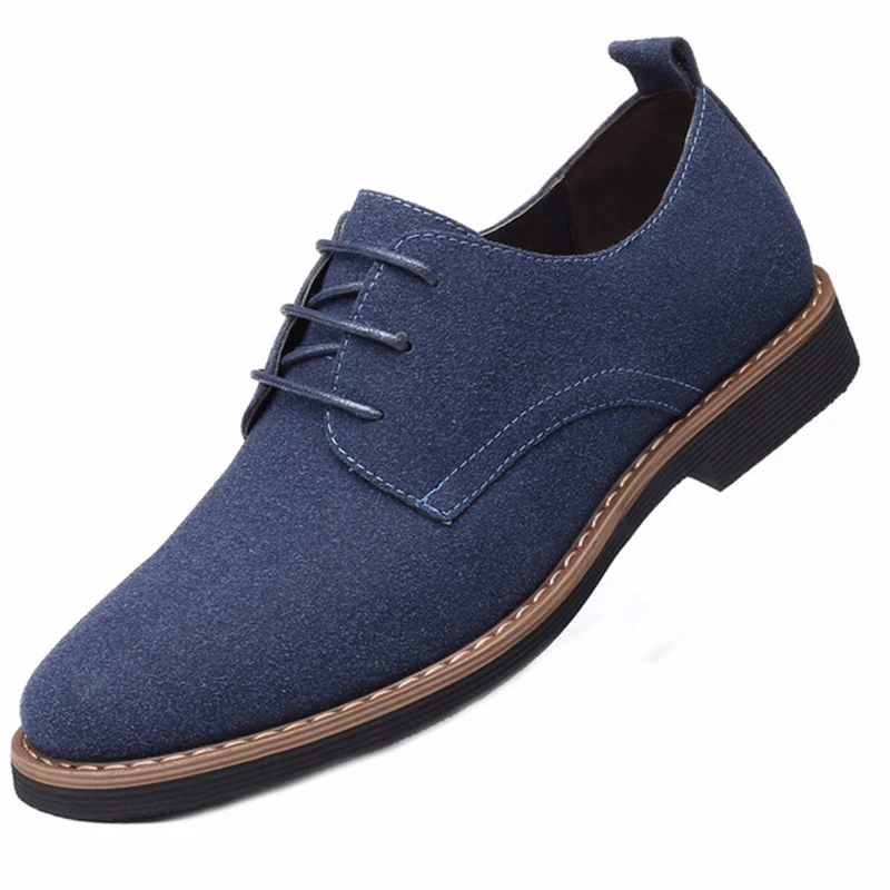 2019 New Men's Nubuck Leather Casual Shoes Multicolor Men's Leather Shoes Suede Fashion Trend Large Size Men's Single Shoes Men
2019 New Men's Nubuck Leather Casual Shoes Multicolor Men's Leather Shoes Suede Fashion Trend Large Size Men's Single Shoes Men