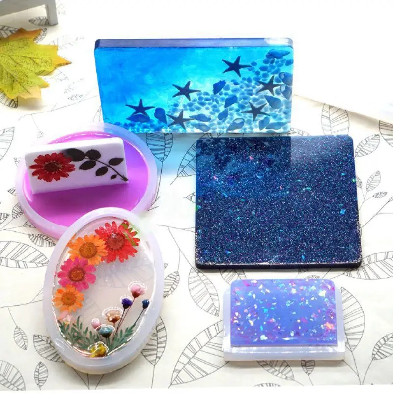 18Pcs Handmade Coaster Silicone Resin Mold Round Square Rectangle Heart Oval Bottom DIY Molds Kit Jewelry Making Tools
18Pcs Handmade Coaster Silicone Resin Mold Round Square Rectangle Heart Oval Bottom DIY Molds Kit Jewelry Making Tools