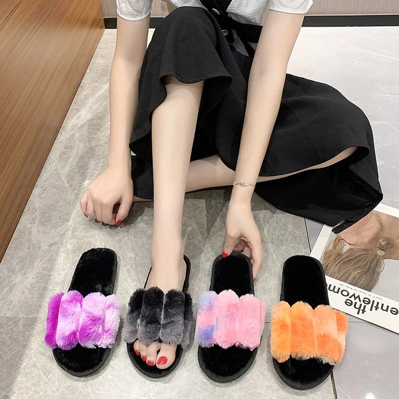 COOTELILI 2021 New Fashion Slippers Winter Warm Shoes For Woman Home Slippers Faux Fur Slippers 2cm Heel Comfortbal Size 36-41
COOTELILI 2021 New Fashion Slippers Winter Warm Shoes For Woman Home Slippers Faux Fur Slippers 2cm Heel Comfortbal Size 36-41
