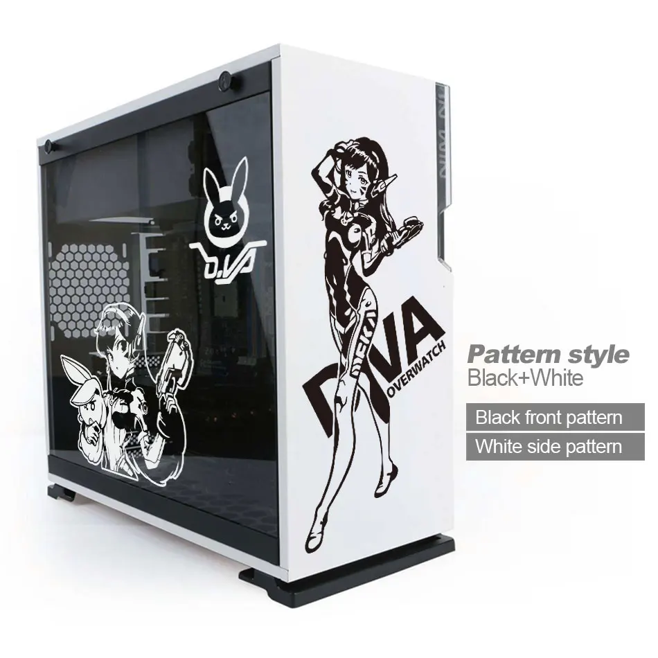 DVA Cartoon Stickers for PC Case,ame Graffiti Decor Decal for ATX Computer Skin,Easy Removable Waterproof Decals
DVA Cartoon Stickers for PC Case,ame Graffiti Decor Decal for ATX Computer Skin,Easy Removable Waterproof Decals