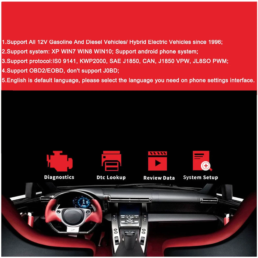 for Android Free Upgrade KW910 ELM327 Bluetooth OBD II Car Scanner Auto Diagnostic Interface OBDII Engine Code Reader Scan Tool
for Android Free Upgrade KW910 ELM327 Bluetooth OBD II Car Scanner Auto Diagnostic Interface OBDII Engine Code Reader Scan Tool