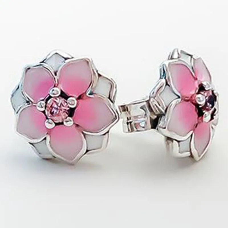 100% 925 Sterling Silver Pan Earring New Fashion Magnolia Earrings For Women Wedding Gift Fashion Jewelry
100% 925 Sterling Silver Pan Earring New Fashion Magnolia Earrings For Women Wedding Gift Fashion Jewelry