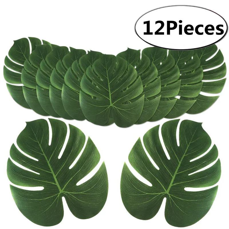 12Pcs Artificial Tropical Palm Leaves for Hawaiian Theme Party Atmosphere layout Decorations Home Garden Dining Table Decoration
12Pcs Artificial Tropical Palm Leaves for Hawaiian Theme Party Atmosphere layout Decorations Home Garden Dining Table Decoration