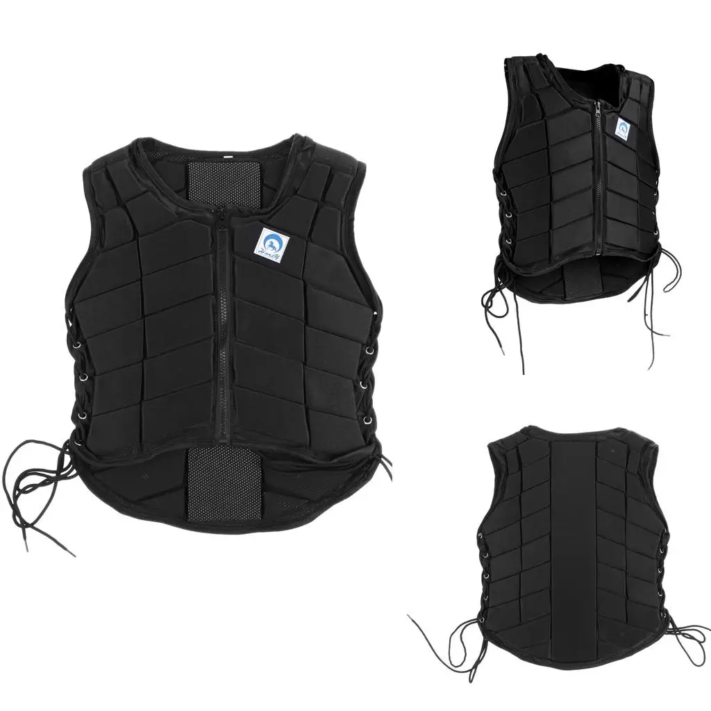 Premium Safety EVA Padded Horse Riding Vest Equestrian Sports Protector Gear Waistcoat for Kids Adults 
Premium Safety EVA Padded Horse Riding Vest Equestrian Sports Protector Gear Waistcoat for Kids Adults