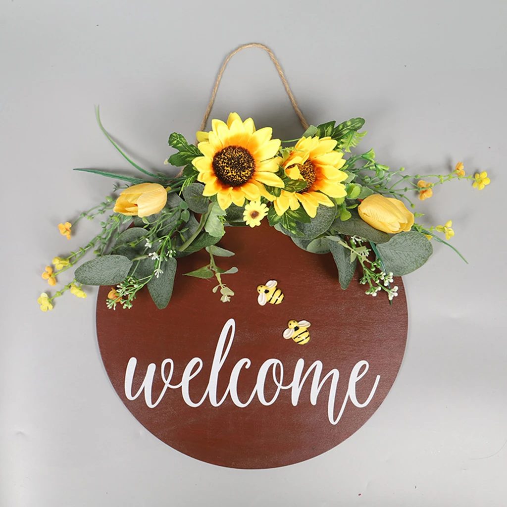 Деревянная подвесная приветственная табличка для крыльца, входная дверь, цветочный венок, знак для двери, настенные украшения для дома, вес...
Деревянная подвесная приветственная табличка для крыльца, входная дверь, цветочный венок, знак для двери, настенные украшения для дома, вес...