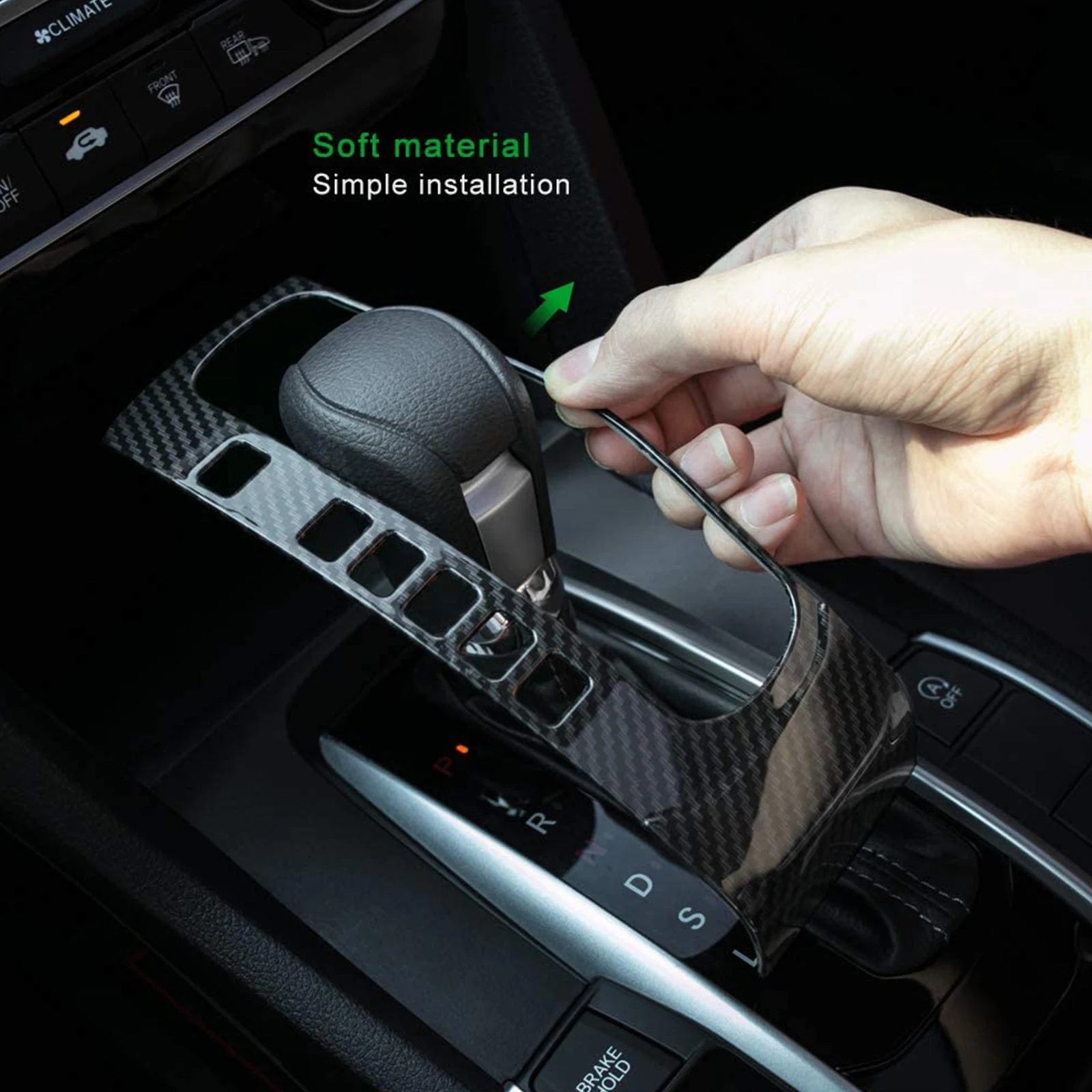 Suitable for the 10th generation of modified CIVIC letter paste decoration carbon fiber interior decoration
Suitable for the 10th generation of modified CIVIC letter paste decoration carbon fiber interior decoration