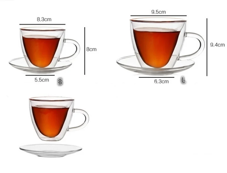 2 Pcs/lot Creative Fashion Heart-shaped Transparent Glass Cup Milk Cup 2 Size DDC-37
2 Pcs/lot Creative Fashion Heart-shaped Transparent Glass Cup Milk Cup 2 Size DDC-37