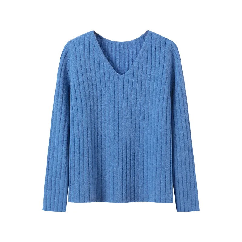 2020 bottoming sweater women autumn and winter new women's clothing slim V-neck sweater tops
2020 bottoming sweater women autumn and winter new women's clothing slim V-neck sweater tops