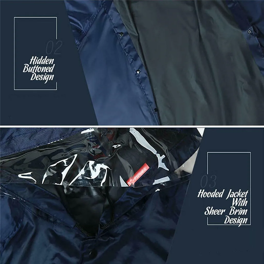 Climbing Raincoat Men Women Waterproof Raincoat Lightweight Casual Hooded Rain Coat Long 
Climbing Raincoat Men Women Waterproof Raincoat Lightweight Casual Hooded Rain Coat Long