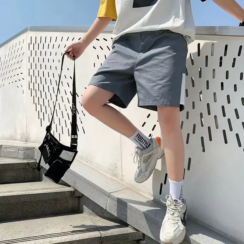 Casual Sports Shorts Men Korean Loose Straight Pants Summer Striped Pants Minimalist Pantalones Cortos Male Clothing ED50DK
Casual Sports Shorts Men Korean Loose Straight Pants Summer Striped Pants Minimalist Pantalones Cortos Male Clothing ED50DK