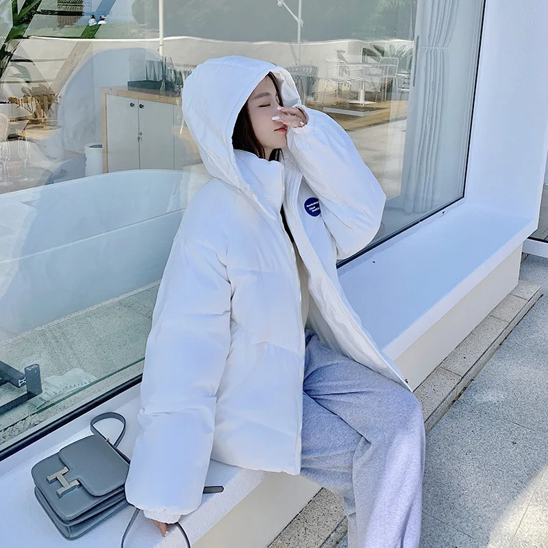 Down Cotton Jacket Women Loose Cotton Padded Jacket 2021 Winter New Stand Collar Student Cotton Coat Short Coat
Down Cotton Jacket Women Loose Cotton Padded Jacket 2021 Winter New Stand Collar Student Cotton Coat Short Coat