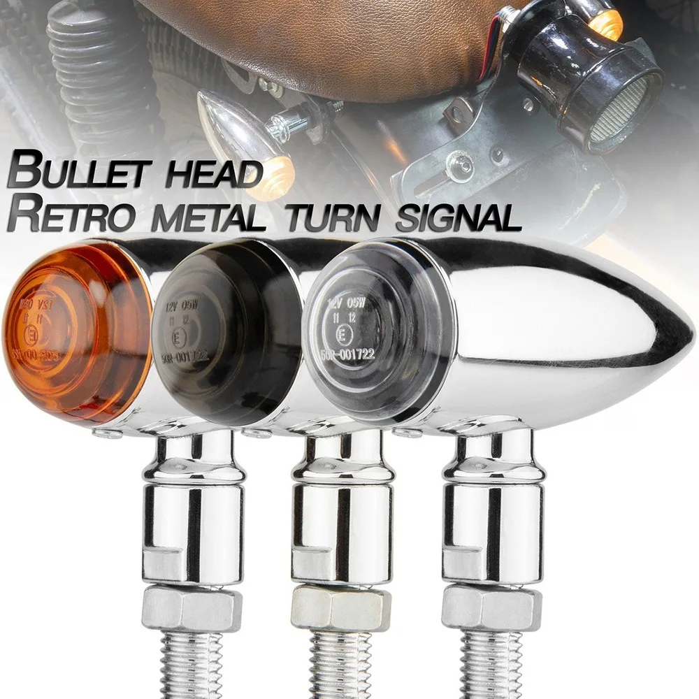 New Universal Retro Motorcycle Turn Signal Brake Light Blinker Indicator Lamp for Motorcycle Motocross Scooter ATV UTV Refit 12V
New Universal Retro Motorcycle Turn Signal Brake Light Blinker Indicator Lamp for Motorcycle Motocross Scooter ATV UTV Refit 12V