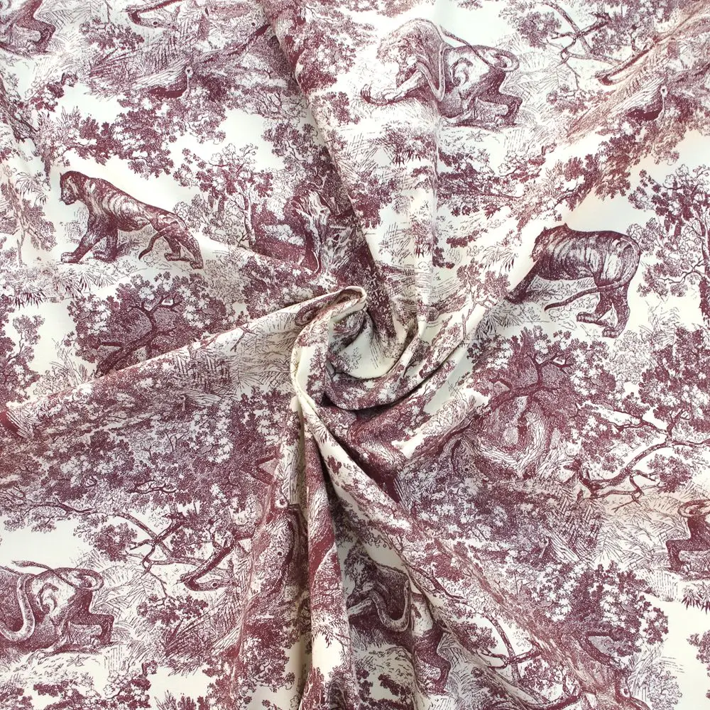 1 yard Cotton Canvas Fabric for sewing, pathwork, bag, curtain, hadmaking - Tree and animal (width=145cm)
1 yard Cotton Canvas Fabric for sewing, pathwork, bag, curtain, hadmaking - Tree and animal (width=145cm)