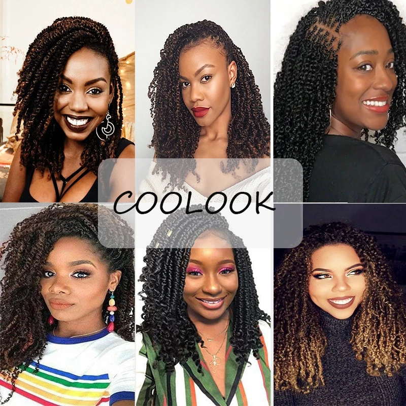 Afro Bomb Twist Spring Hair 14''ombre Brown Burgundy Bomb Twisted Hair for Black Women Synthetic Crochet Braiding Hair Extension
Afro Bomb Twist Spring Hair 14''ombre Brown Burgundy Bomb Twisted Hair for Black Women Synthetic Crochet Braiding Hair Extension