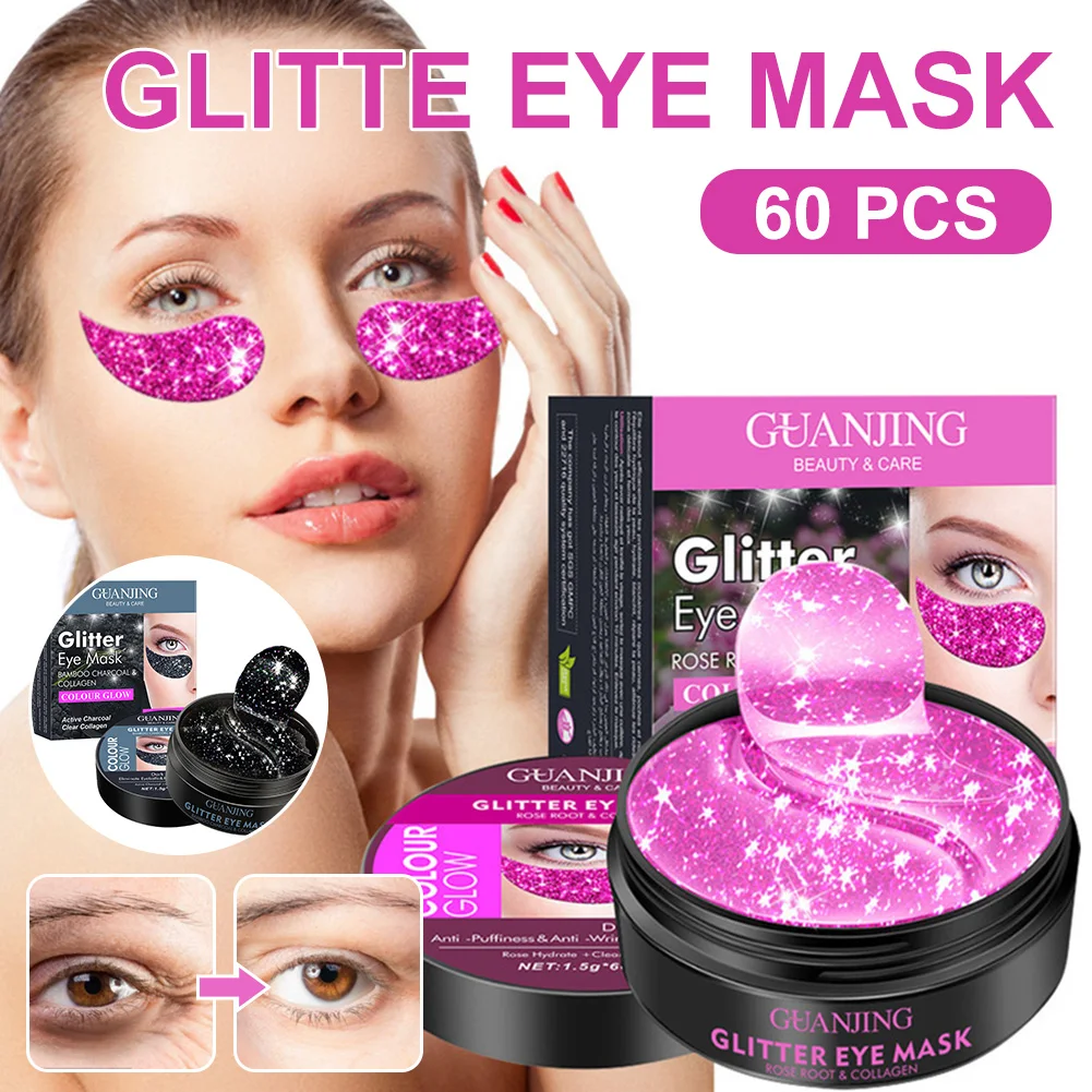 60pcs Rose/bamboo Charcoal Eye Mask Fade Fine Lines Dark Circles Deep Replenish Moisturizing Eye Mask Anti-aging Eye Care Mask
60pcs Rose/bamboo Charcoal Eye Mask Fade Fine Lines Dark Circles Deep Replenish Moisturizing Eye Mask Anti-aging Eye Care Mask