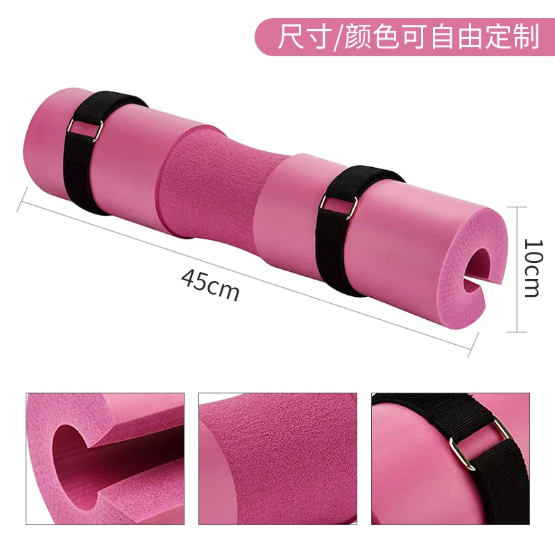 Barbell Weightlifting Protection Comfortable Sponge Mat Gym Fitness Equipment Portable Wrap Barbell Protective Gear
Barbell Weightlifting Protection Comfortable Sponge Mat Gym Fitness Equipment Portable Wrap Barbell Protective Gear