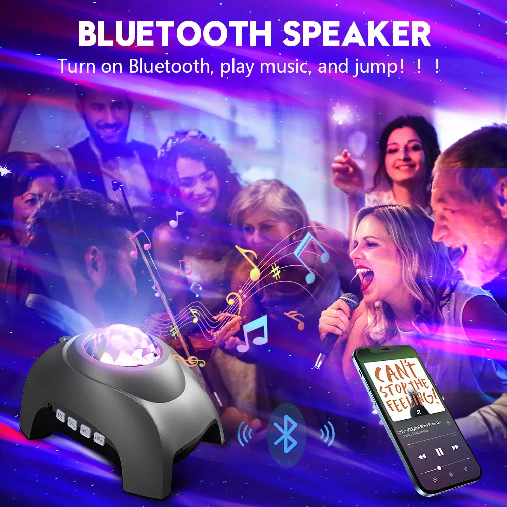 2 In 1 Galaxy Projector Colorful Starry Sky Night Lights With Remote Control USB Music Player Romantic Aurora Projection Lamp
2 In 1 Galaxy Projector Colorful Starry Sky Night Lights With Remote Control USB Music Player Romantic Aurora Projection Lamp