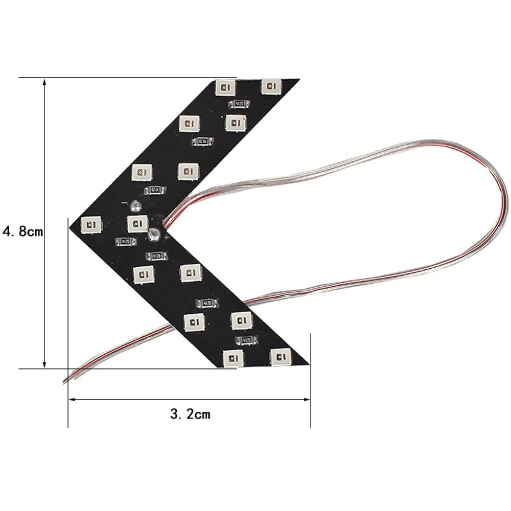 2pcs Amber Arrow Panel LED Arrow Panel Car LED Rearview Mirror Light Arrows for Car Rear View Mirror Indicator Turn Signal Light
2pcs Amber Arrow Panel LED Arrow Panel Car LED Rearview Mirror Light Arrows for Car Rear View Mirror Indicator Turn Signal Light