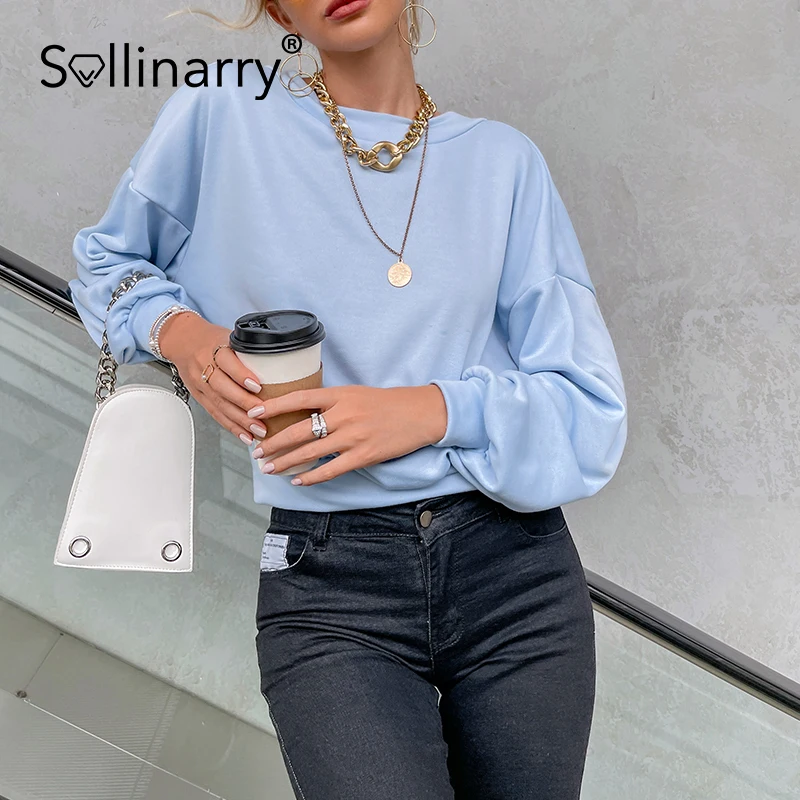 Sollinarry High street pearl off shoulder hoodies autumn Elegant long sleeved women short tops Office v-neck hoodie sweatshirt
Sollinarry High street pearl off shoulder hoodies autumn Elegant long sleeved women short tops Office v-neck hoodie sweatshirt