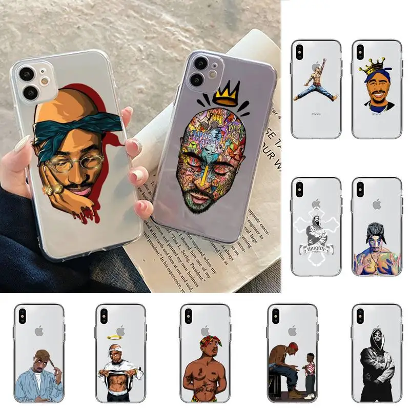 FHNBLJ Rapper 2Pac Phone Case for iPhone 11 12 13 mini pro XS MAX 8 7 6 6S Plus X 5S SE 2020 XR case
FHNBLJ Rapper 2Pac Phone Case for iPhone 11 12 13 mini pro XS MAX 8 7 6 6S Plus X 5S SE 2020 XR case
