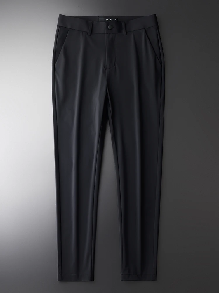 Hight Summer Suit Quality Silky Cool Fabric Thin Man Trousers Long Plus Size 4xl Fashion Black Casual Pants Men
Hight Summer Suit Quality Silky Cool Fabric Thin Man Trousers Long Plus Size 4xl Fashion Black Casual Pants Men