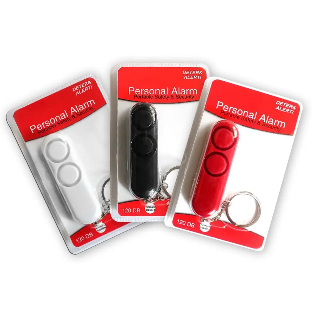 120dB Self Defense Anti-rape Device Dual Speakers Loud Alarm Alert Attack Panic Safety Personal Security Keychain Bag Pendant!
120dB Self Defense Anti-rape Device Dual Speakers Loud Alarm Alert Attack Panic Safety Personal Security Keychain Bag Pendant!