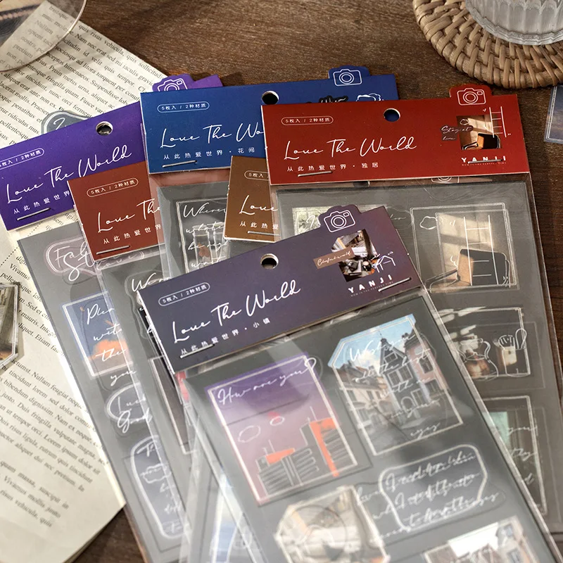 Love World Series INS Natural Scenery Stationery Stickers Art Cute Craft Memo Pad Diary Ablum Journal Scrapbooking
Love World Series INS Natural Scenery Stationery Stickers Art Cute Craft Memo Pad Diary Ablum Journal Scrapbooking