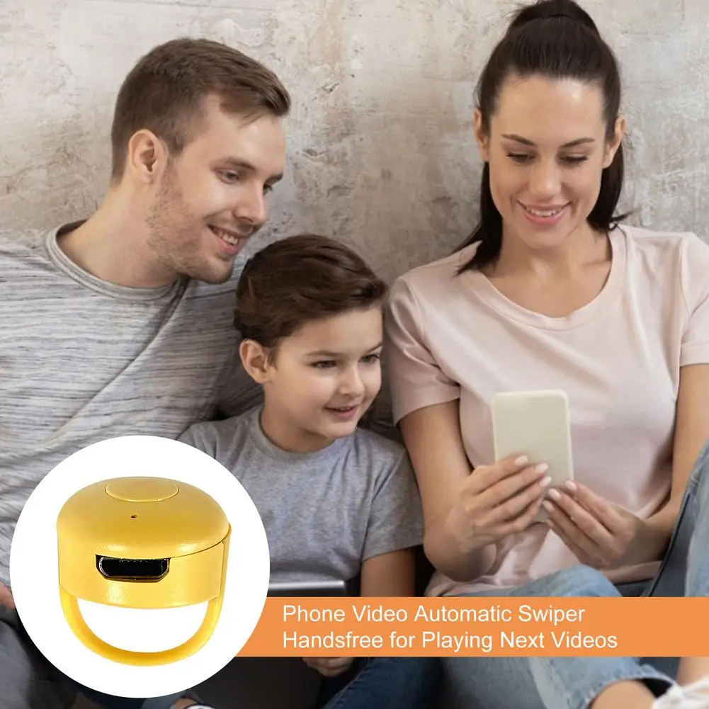 Smart Phone Video Automatic Swiper Handsfree For Playing Next Videos Mobile Phone Remote Control Ring Automatic
Smart Phone Video Automatic Swiper Handsfree For Playing Next Videos Mobile Phone Remote Control Ring Automatic