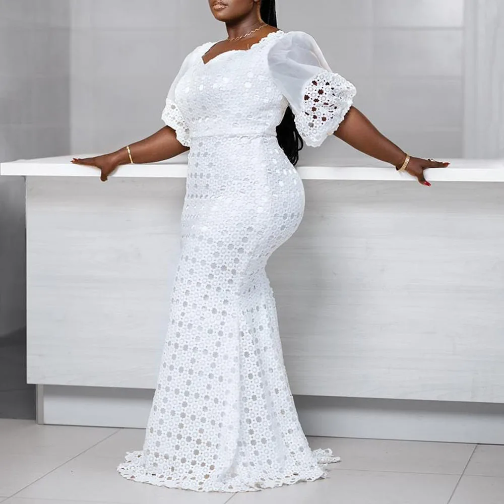 2021 Plus Size Polyester Bodycon Floor-Length Patchwork Half Sleeve Pullover Women's Dress Hot Sales Popular New Trends Clothing
2021 Plus Size Polyester Bodycon Floor-Length Patchwork Half Sleeve Pullover Women's Dress Hot Sales Popular New Trends Clothing