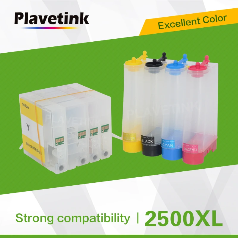 Plavetink 4 Color Empty Ciss Ink Tank For PGI 2500 XL Cartridges For Canon MAXIFY IB4050 MB5050 MB5350 Inkjet Printer Bluk Ink
Plavetink 4 Color Empty Ciss Ink Tank For PGI 2500 XL Cartridges For Canon MAXIFY IB4050 MB5050 MB5350 Inkjet Printer Bluk Ink