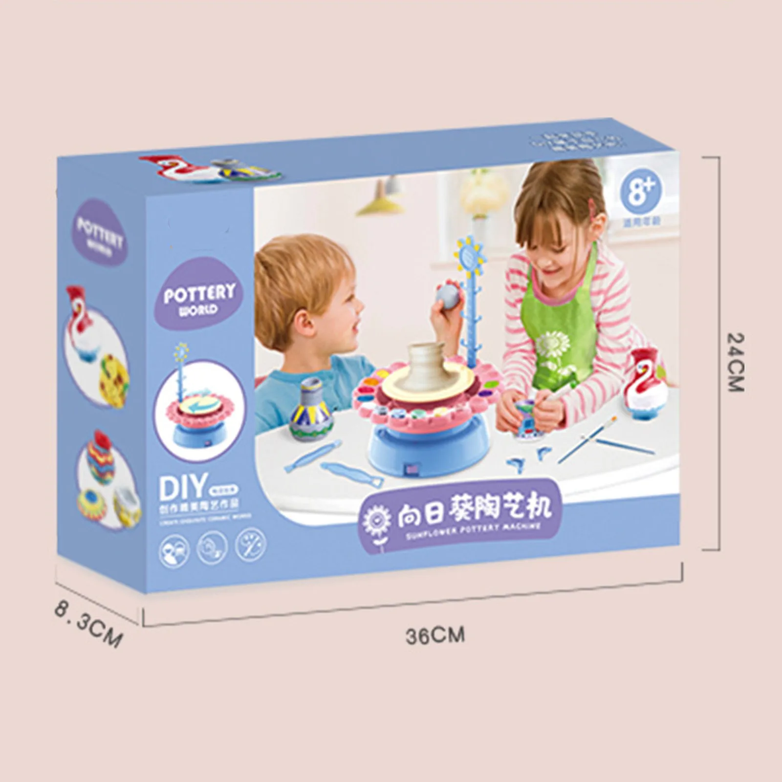 Diy Handmade Children Handicraft Art Toys Creative Soft Slime Electric Pottery Wheel Art Craft Kit Funny Hand Made Toy Machine
Diy Handmade Children Handicraft Art Toys Creative Soft Slime Electric Pottery Wheel Art Craft Kit Funny Hand Made Toy Machine