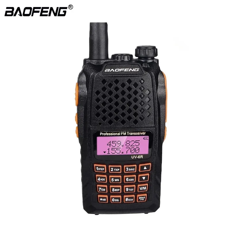Baofeng UV-6R иди и болтай Walkie Talkie CB Ham Радио Портативный 5 Вт радиостанция UHF VHF двухполосный Telsiz для охоты гарнитура для трансивера
Baofeng UV-6R иди и болтай Walkie Talkie CB Ham Радио Портативный 5 Вт радиостанция UHF VHF двухполосный Telsiz для охоты гарнитура для трансивера