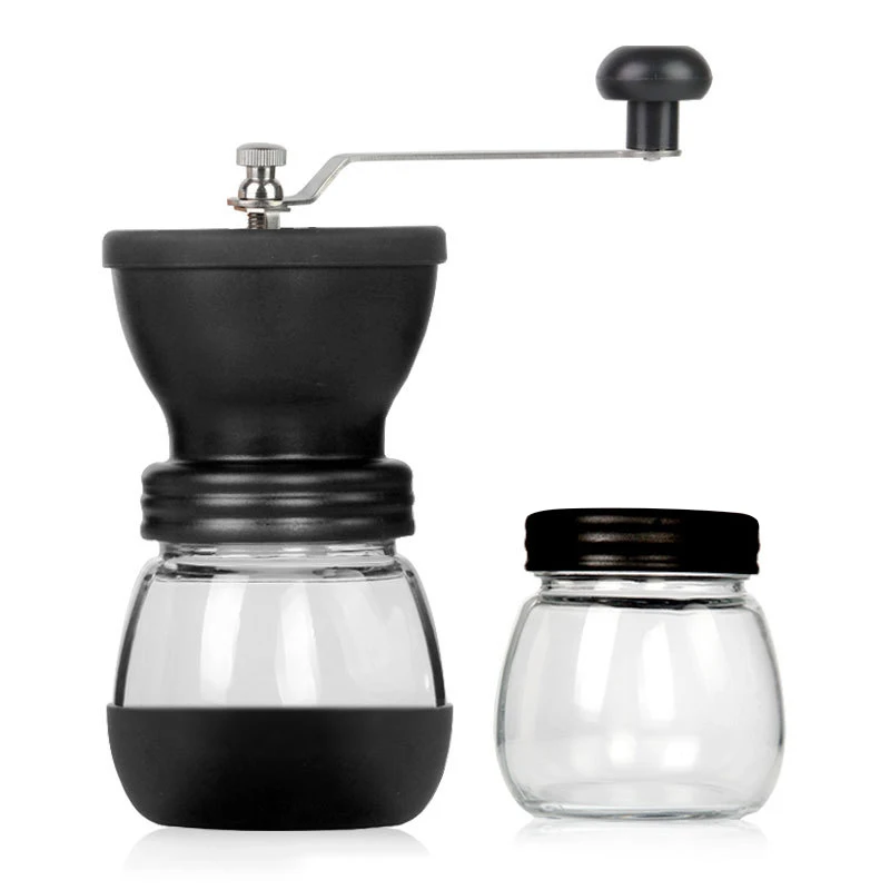 2pcs/set Glass Manual Coffee Grinder Machine Adjustable Handmade Coffee Bean Mill Burrs Pepper Nuts Pills Spice Machine Grinder
2pcs/set Glass Manual Coffee Grinder Machine Adjustable Handmade Coffee Bean Mill Burrs Pepper Nuts Pills Spice Machine Grinder