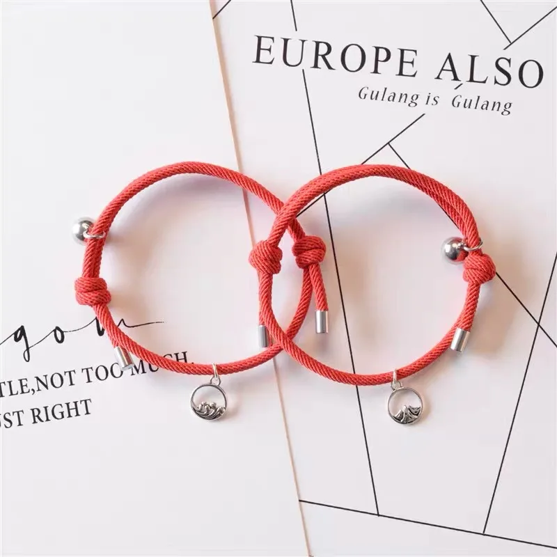 2020 hot sale 2 pieces/set magnetic buckle couple attractive rope men and women creative jewelry best friend gift
2020 hot sale 2 pieces/set magnetic buckle couple attractive rope men and women creative jewelry best friend gift