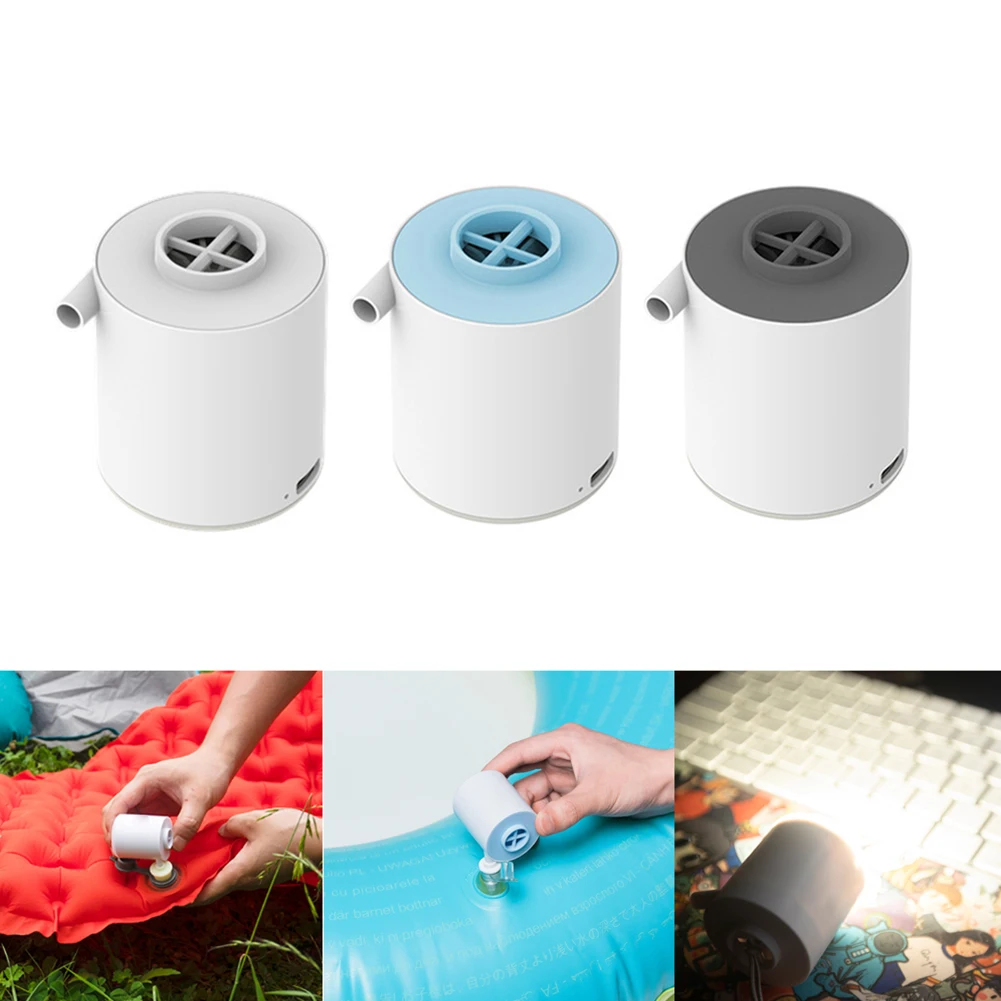3-in-1 Portable Air Pump Inflate/Deflate Ultralight USB Rechargeable Outdoor Air Pump with Camping Light
3-in-1 Portable Air Pump Inflate/Deflate Ultralight USB Rechargeable Outdoor Air Pump with Camping Light