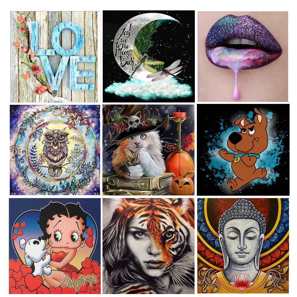 5D draw animal circle drill figure DIY cross stitch decorative painting 30 * 30cm for sale
5D draw animal circle drill figure DIY cross stitch decorative painting 30 * 30cm for sale