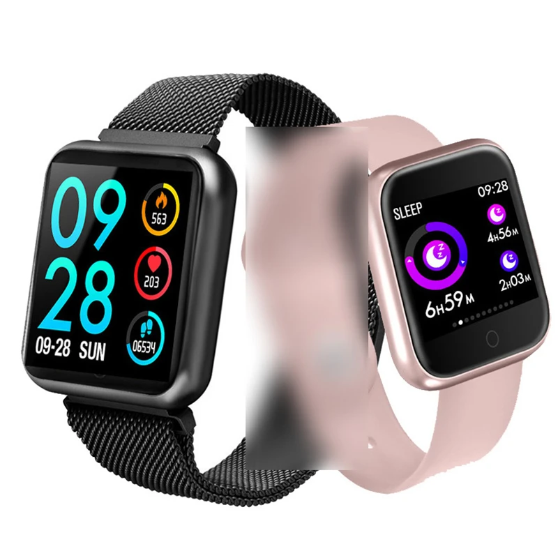 P70 Smart Watch Waterproof Women SmartWatch With Heart Rate Monitor Blood Pressure Blood Oxygen Sport Activity Tracker Fitness
P70 Smart Watch Waterproof Women SmartWatch With Heart Rate Monitor Blood Pressure Blood Oxygen Sport Activity Tracker Fitness