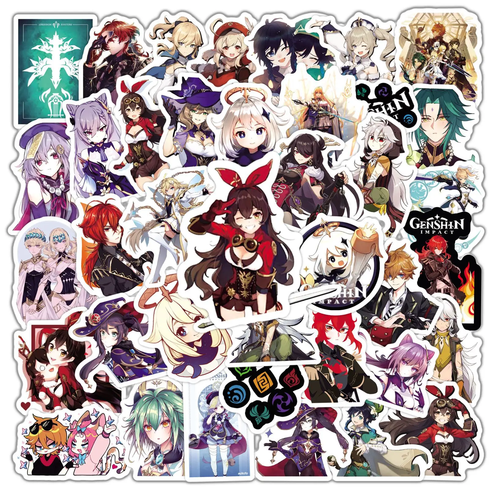 10/30/50/100pcs Anime Genshin Impact Game Stickers Cartoon Waterproof Kids Toy Laptop Motorcycle Skateboard Car Phone Sticker
10/30/50/100pcs Anime Genshin Impact Game Stickers Cartoon Waterproof Kids Toy Laptop Motorcycle Skateboard Car Phone Sticker