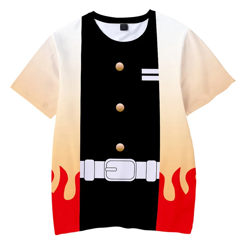 2021 new men's women's children's clothing Ghost Slayer's Blade character suit 3D digital printing casual short-sleeved t shirt
2021 new men's women's children's clothing Ghost Slayer's Blade character suit 3D digital printing casual short-sleeved t shirt